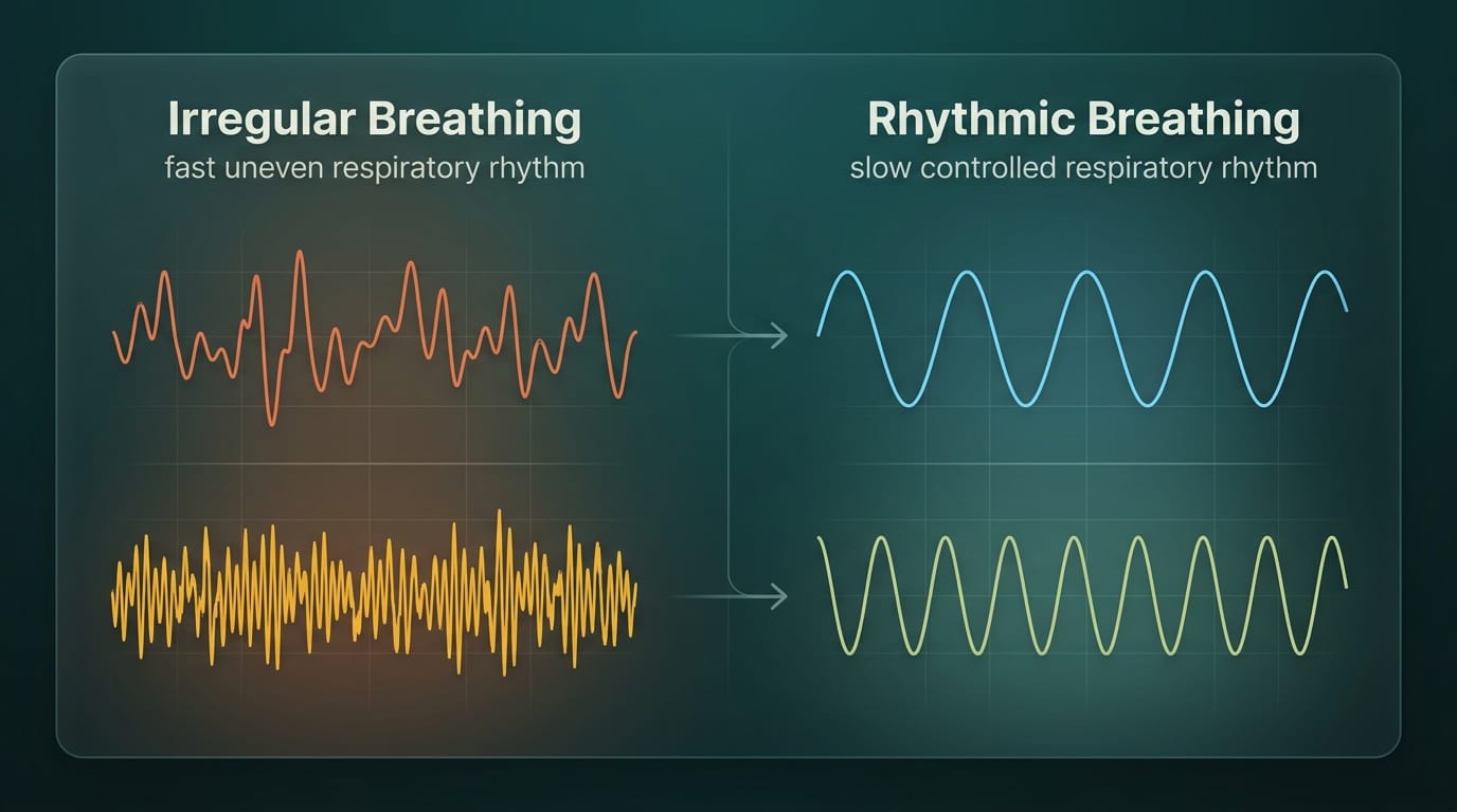 What actually changes when breathwork affects brainwaves?